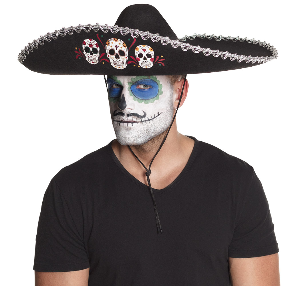 verkoop - attributen - Hoeden-diadeem - Sombrero Dia de Muertos